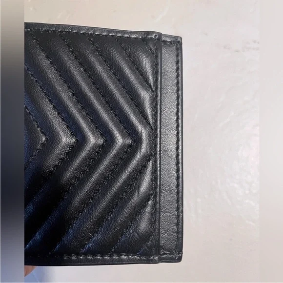 Stella McCartney  Black Card Holder with Gold Star - Picture 16 of 16